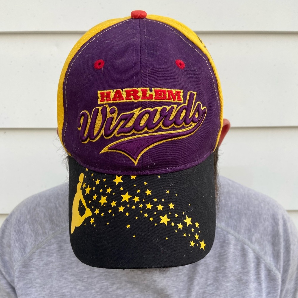 Vintage Signed Harlem Wizards Hat
